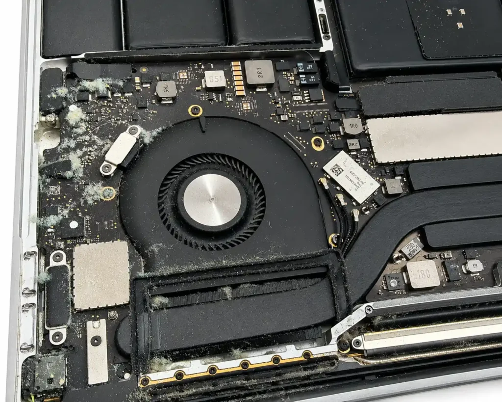macbook damage logic board